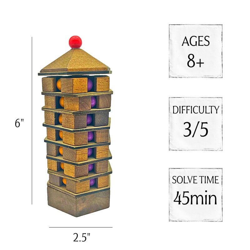 Project Genius Chinese Pagoda, multicolor - Image 5